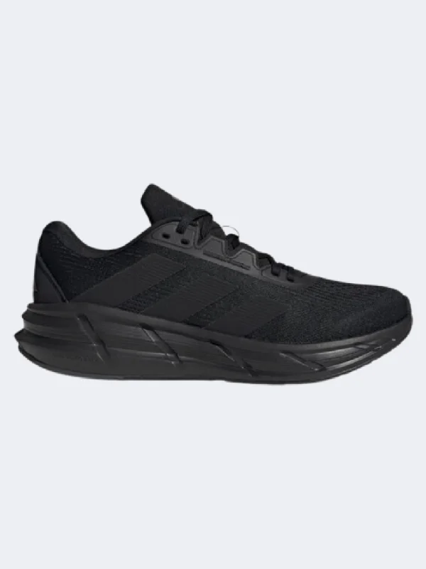 Basketball Shoes For Streetball-Adidas Questar 3 Men Running Shoes Black/Grey