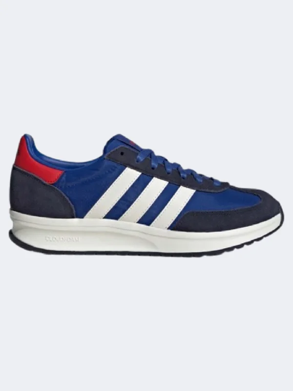 Basketball Shoes For Indoor Courts-Adidas Run 70S 2 Men Sportswear Shoes Blue/Off White