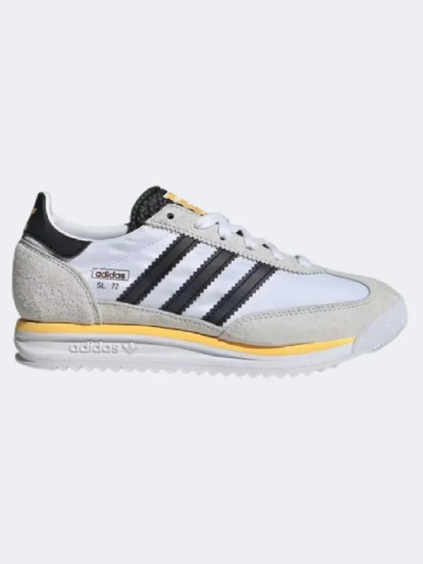 Basketball Shoes On Sale-Adidas Sl 72 Gs-Boys Originals Shoes White/Black/Spark