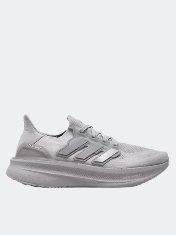 Basketball Shoes For Centers-Adidas Ultraboost 5 Men Running Shoes Grey/Zero Metalic