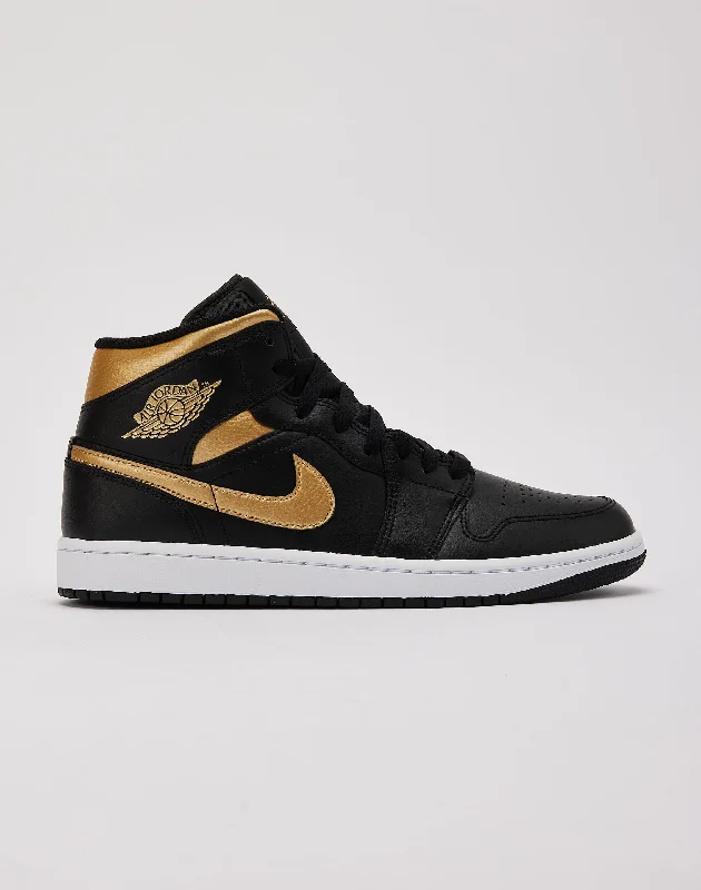 Basketball Shoes With Heel Cushion-Jordan Air Jordan 1 Mid