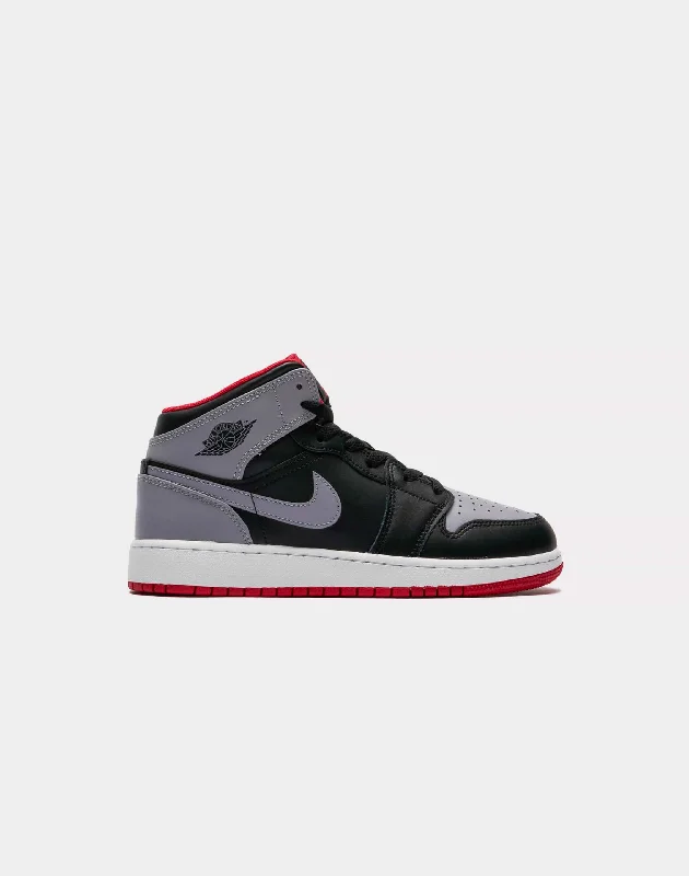 Basketball Shoes For Explosive Moves-Jordan Air Jordan 1 Mid Grade-School