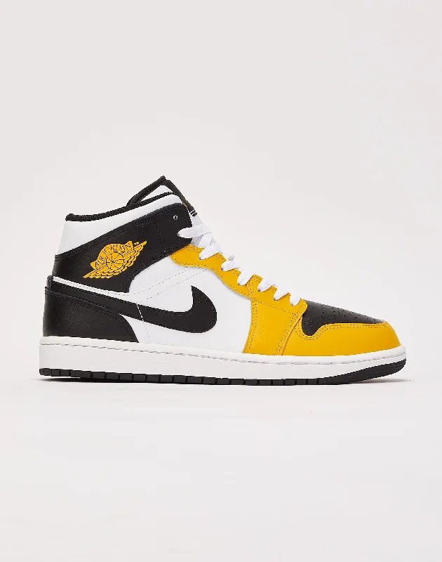 Basketball Shoes For Advanced Players-Jordan Air Jordan 1 Mid 'Yellow Ochre'