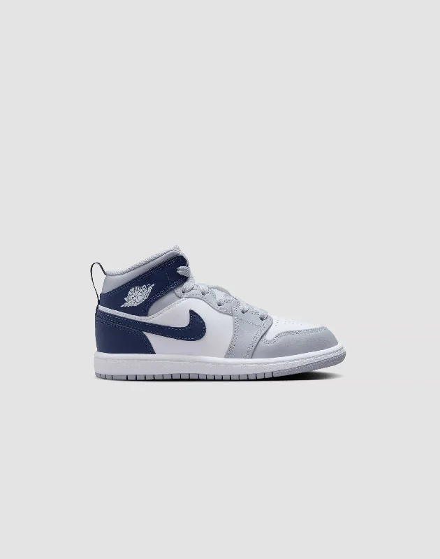 Basketball Shoes With Matching Apparel-Jordan Air Jordan 1 Mid Pre-School