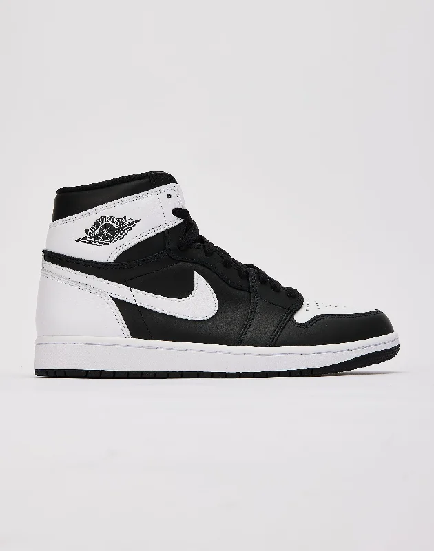 Basketball Shoes With Velcro Straps-Jordan Air Jordan 1 Retro High OG 'Black and White'