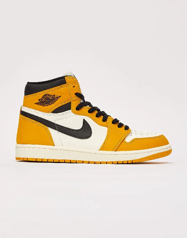 Basketball Shoes In Blue-Jordan Air Jordan 1 Retro High OG 'Yellow Ochre'