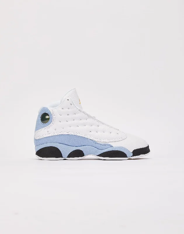 Basketball Shoes With Velcro Straps-Jordan Air Jordan 13 Retro 'Blue Grey' Grade-School