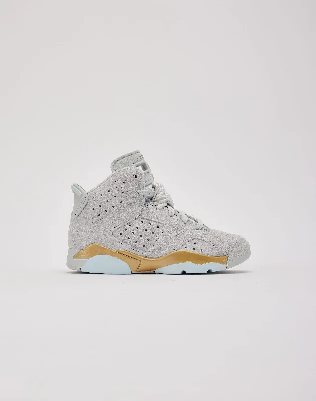 Basketball Shoes For Explosive Moves-Jordan Air Jordan 6 Retro 'Pearl' Pre-School