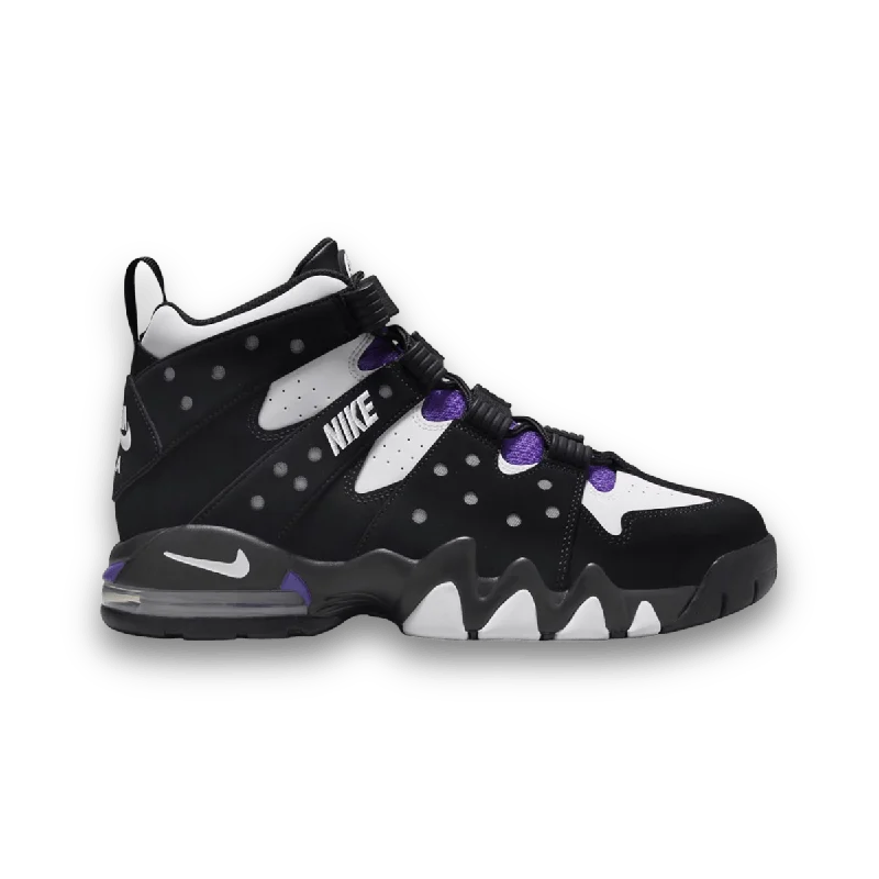 Basketball Shoes With Lightweight Design-Air Max 2 CB '94 OG Black White Purple (2023)