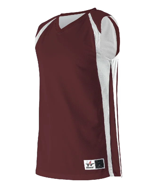 Light Maroon/ White