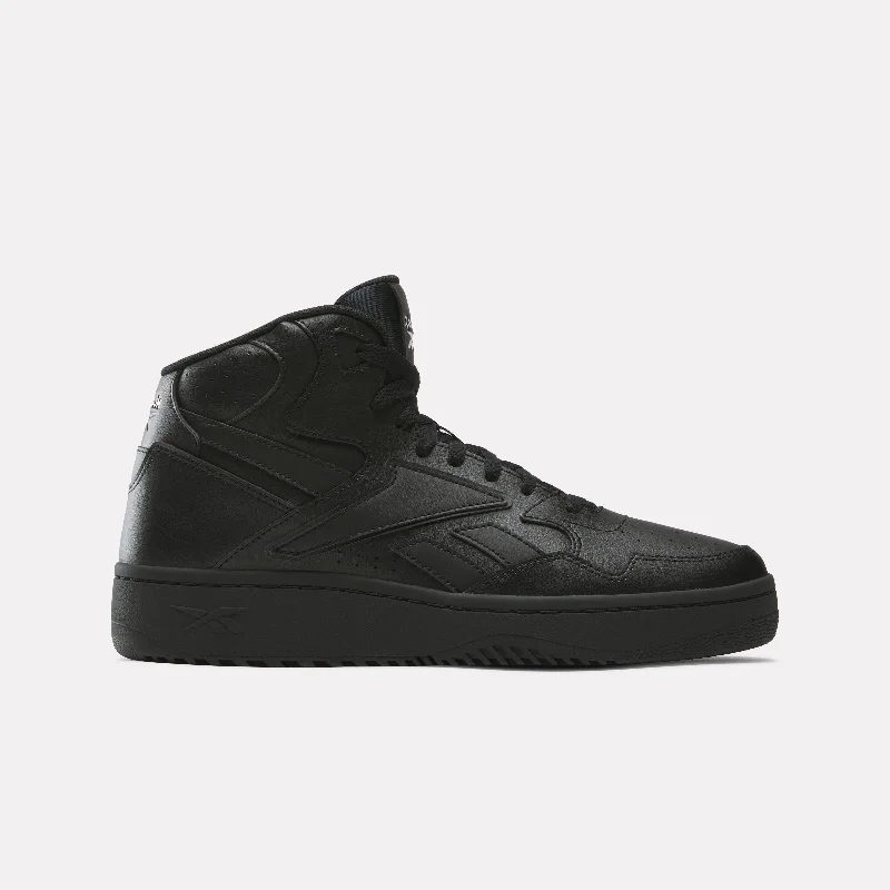 Basketball Shoes With Velcro Straps-Atr Chill Mid Basketball Shoes Black/Black/Black