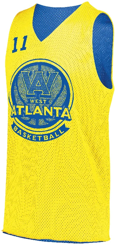 Basketball Jersey With Celebrity Wears-Augusta Tricot Mesh 2.0 Adult Reversible Basketball Jersey