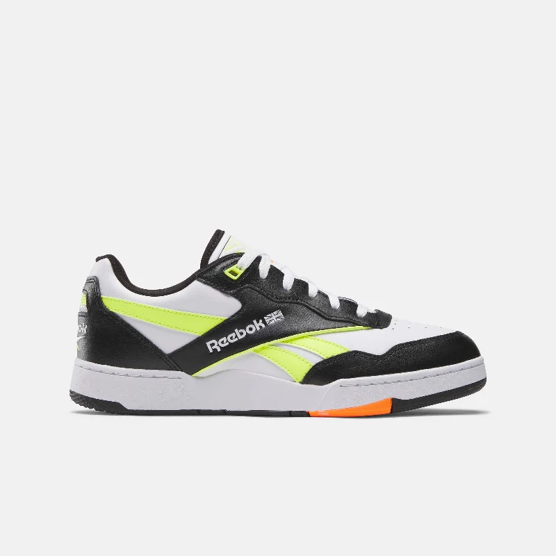 Basketball Shoes Under 50 Dollars-Bb 4000 Ii Black/Solar Acid Yellow/White