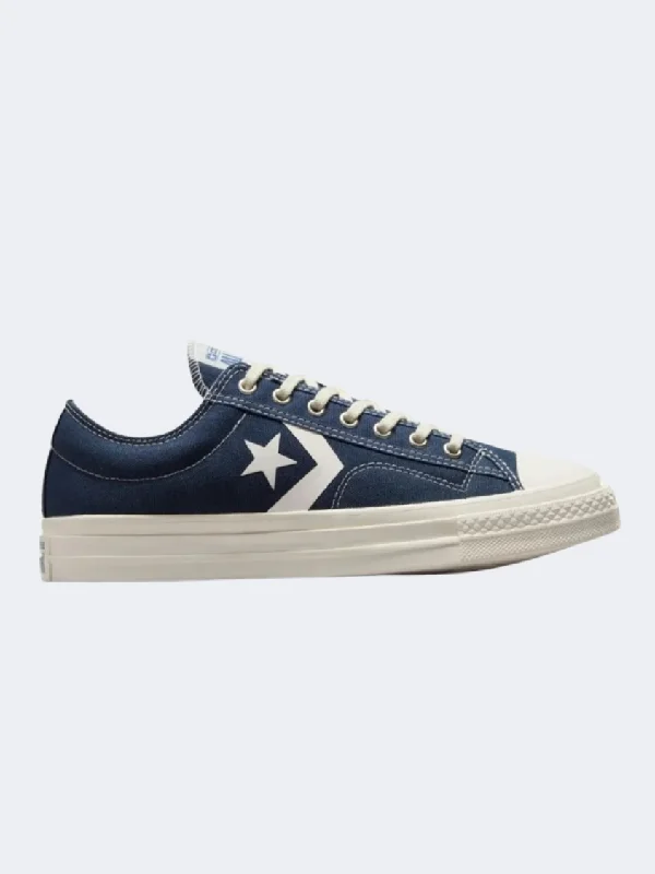 Basketball Shoes For Supination-Converse Star Player 76 Seasonal Men Lifestyle Shoes Navy