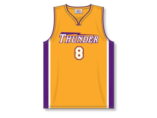 Basketball Jersey With Extra Padding-Athletic Knit Custom Made Basketball Jersey Design 1109