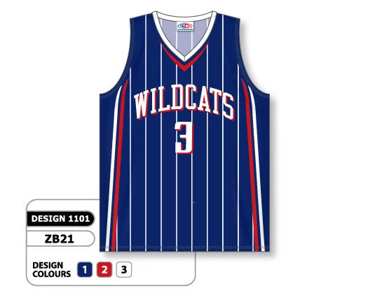 Basketball Jersey For Winter Tournaments-Athletic Knit Custom Sublimated Basketball Jersey Design 1101