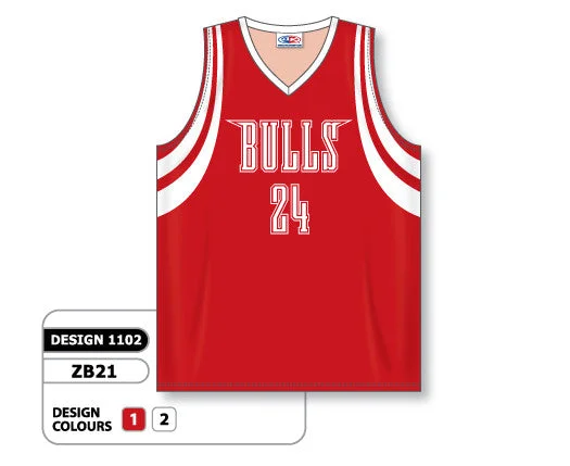 Basketball Jersey With Eco-Friendly Materials-Athletic Knit Custom Sublimated Basketball Jersey Design 1102