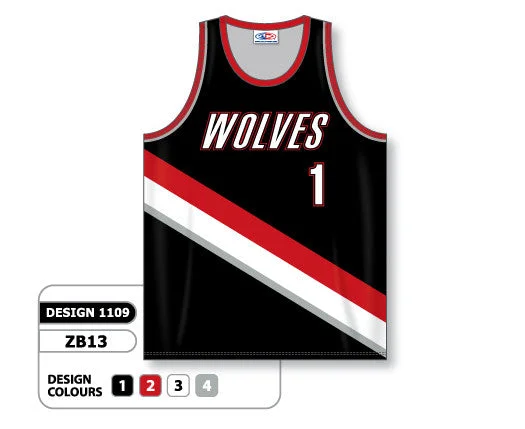 Basketball Jersey For Playoff Fans-Athletic Knit Custom Sublimated Basketball Jersey Design 1109