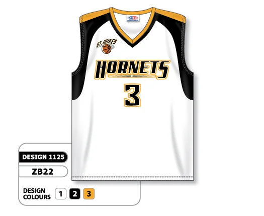 Basketball Jersey For Streetwear-Athletic Knit Custom Sublimated Basketball Jersey Design 1125