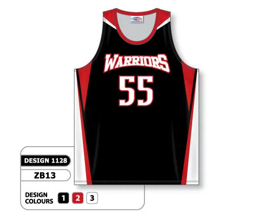 Basketball Jersey With Sponsor Logos-Athletic Knit Custom Sublimated Basketball Jersey Design 1128