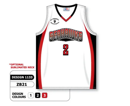 Basketball Jersey With Nike Branding-Athletic Knit Custom Sublimated Basketball Jersey Design 1133