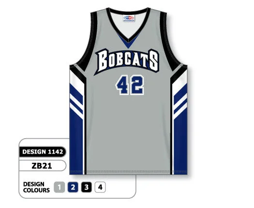 Basketball Jersey With Team Logos-Athletic Knit Custom Sublimated Basketball Jersey Design 1142