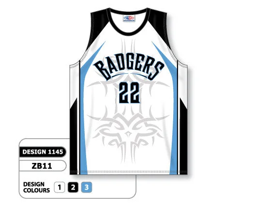 Basketball Jersey With Player Autographs-Athletic Knit Custom Sublimated Basketball Jersey Design 1145