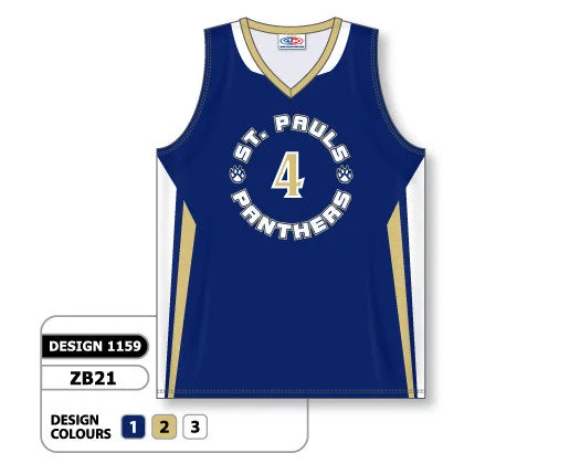 Basketball Jersey With Replica Designs-Athletic Knit Custom Sublimated Basketball Jersey Design 1159