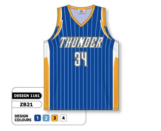 Basketball Jersey For Travel Fans-Athletic Knit Custom Sublimated Basketball Jersey Design 1161