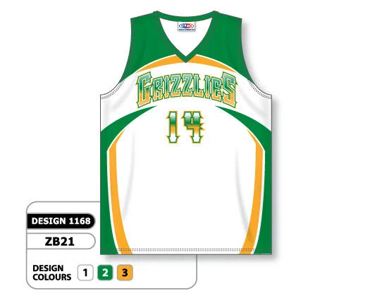 Basketball Jersey With Flexible Fit-Athletic Knit Custom Sublimated Basketball Jersey Design 1168