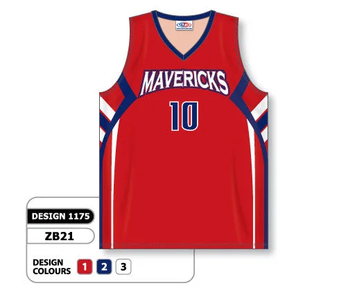 Basketball Jersey With Adjustable Straps-Athletic Knit Custom Sublimated Basketball Jersey Design 1175