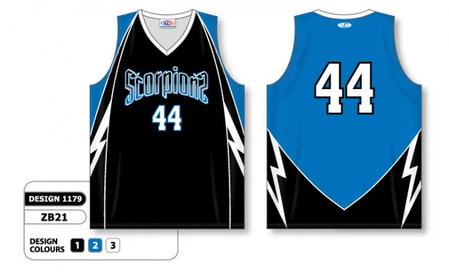 Basketball Jersey With Durable Print-Athletic Knit Custom Sublimated Basketball Jersey Design 1179