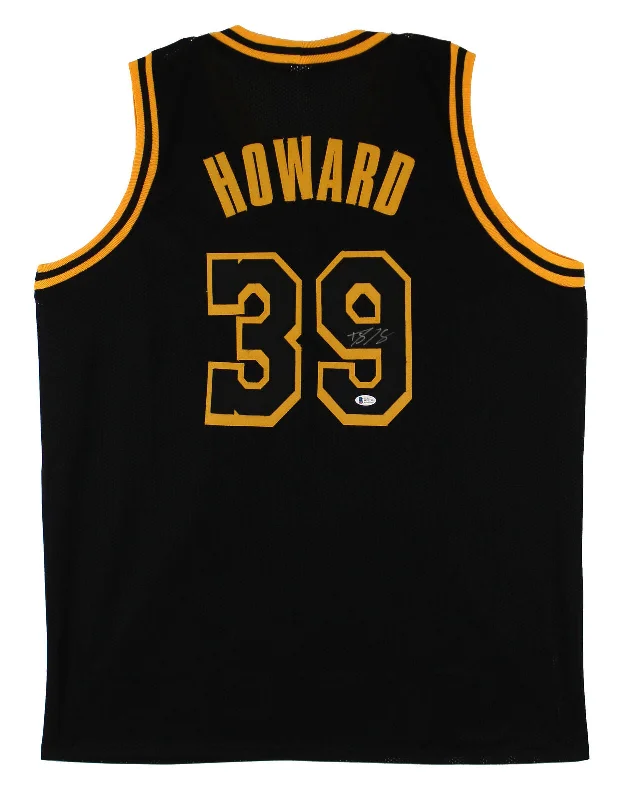 Basketball Jersey For Team Spirit-Dwight Howard Authentic Signed Black Mamba Pro Style Jersey BAS Witnessed