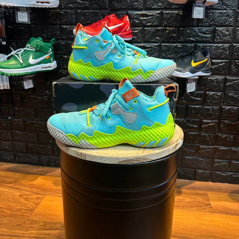 Basketball Shoes For Collectors-Harden Vol. 6 'Pulse Aqua Solar Yellow' - Gently Enjoyed (Used) - Men 11