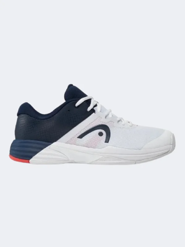 Basketball Shoes For Knee Support-Head Revolt Evo 2 Men Tennis Shoes White/Dark Blue