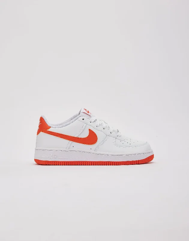 Basketball Shoes With Air Cushioning-Nike Air Force 1 Low Grade-School