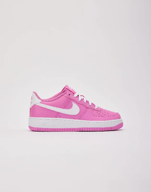 Basketball Shoes With Bold Patterns-Nike Air Force 1 Low Grade-School