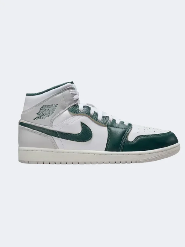 Basketball Shoes For School Teams-Nike Air Jordan 1 SE Men Lifestyle Shoes White/Sail/Green