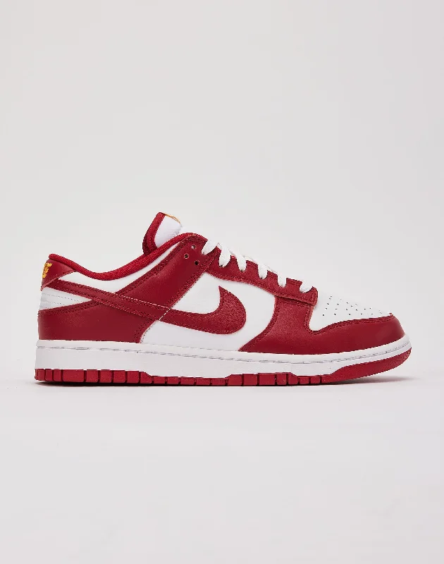 Basketball Shoes For Flat Feet-Nike Dunk Low 'Gym Red'