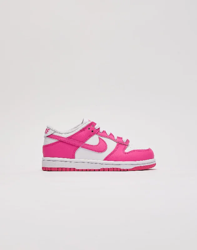 Basketball Shoes With Custom Designs-Nike Dunk Low Pre-School