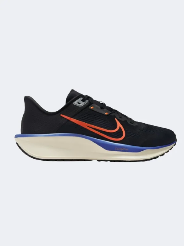 Basketball Shoes With Orthotic Support-Nike Quest 6 Men Running Shoes Black/Crimson/Blue