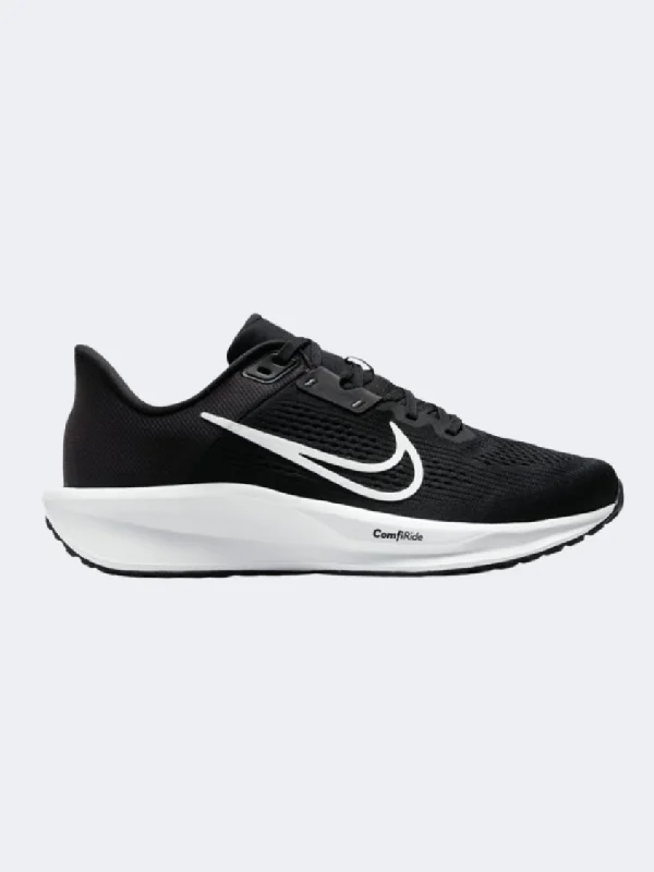 Basketball Shoes With Heel Cushion-Nike Quest 6 Women Running Shoes Black/White/Grey