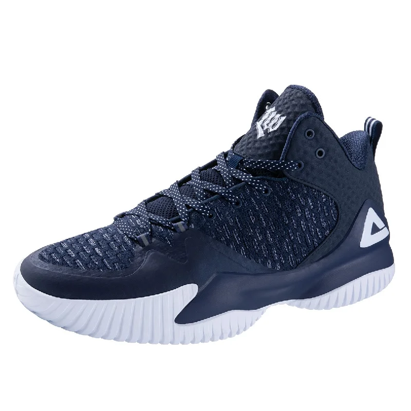 Basketball Shoes For Explosive Moves-PEAK Basketball Shoes Lou Williams Streetball Master Navy