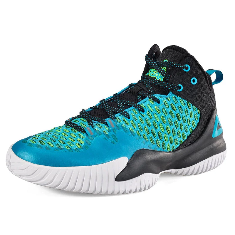 Basketball Shoes With Vibrant Colors-PEAK Basketball Shoes Lou Williams Streetball Master Robin Blue