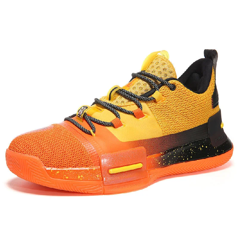 Basketball Shoes With Retro Style-PEAK Flash Lou Williams Basketball Shoes Men Sport Sneaker Orange