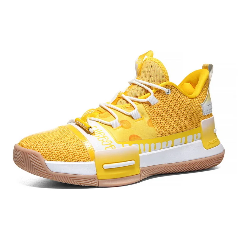 Basketball Shoes With Warranty-PEAK FLASH Lou Williams Basketball Shoes Men's Sneakers Flare Yellow  E94655A