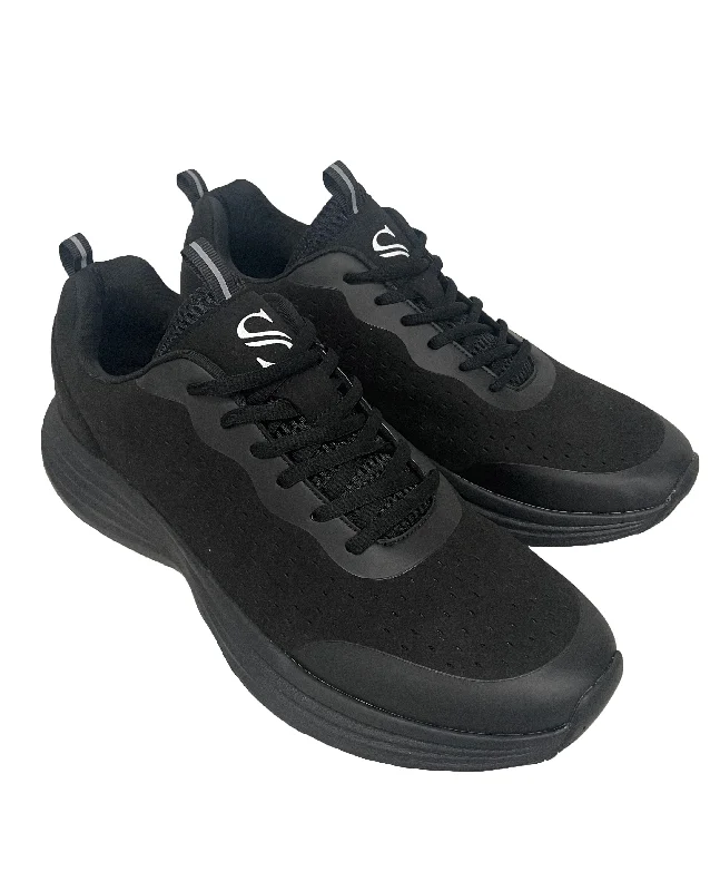 Basketball Shoes With Stylish Laces-Smitty | BKS-CS2 | Black | Professional Official's Court Shoe Maxx 1