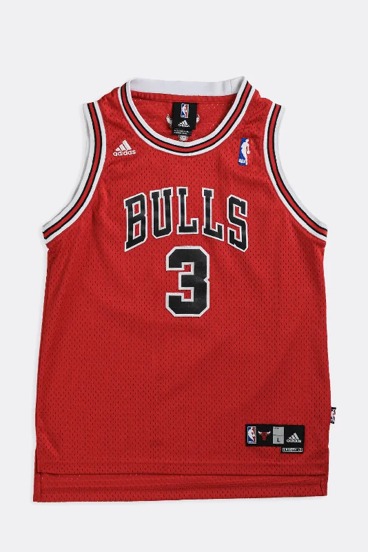 Basketball Jersey With Synthetic Blend-Vintage NBA Chicago Bulls Jersey - S