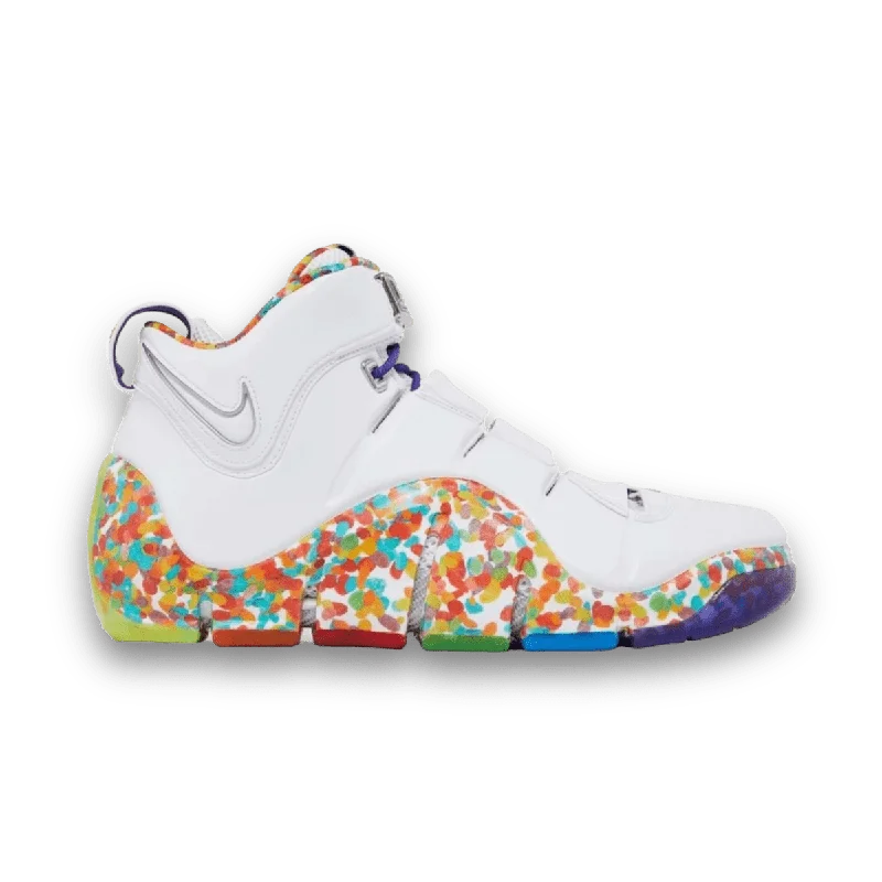 Basketball Shoes For All Positions-Zoom LeBron 4 'Fruity Pebbles' 2024