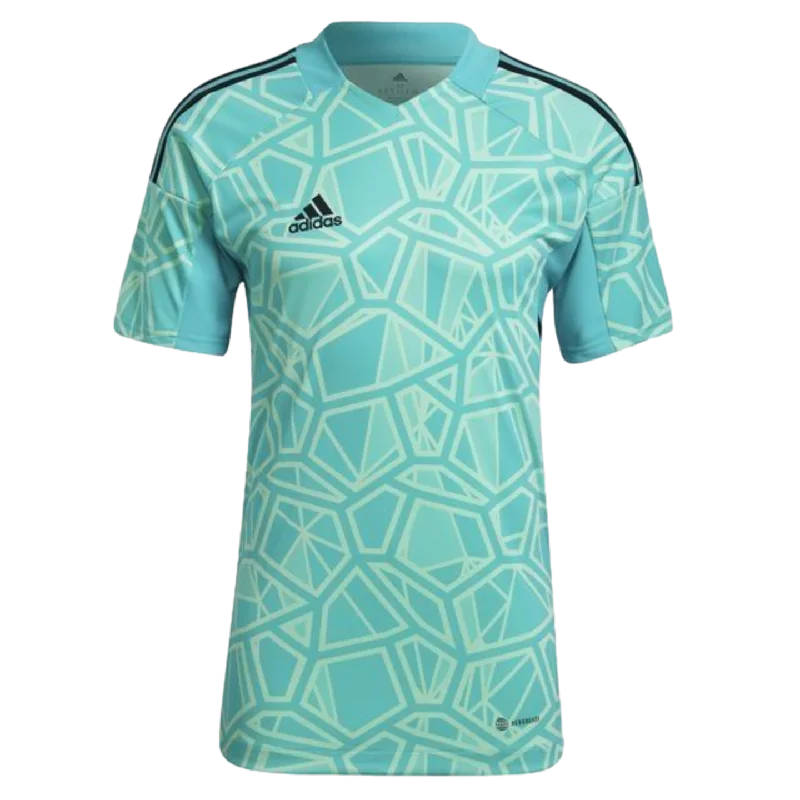 Football Jersey With Scout Appeal-Adidas Condivo 22 Short Sleeve Goalkeeper Jersey